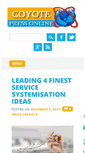 Mobile Screenshot of coyotepressonline.com